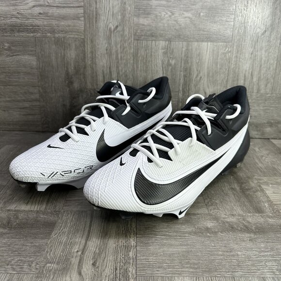 Nike Vapor Edge Elite 360 2 Men's size 13.5 WIDE Football Cleats FJ6125-004 - Picture 3 of 8